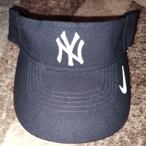 Nike Navy Blue Visor with White Embroidery